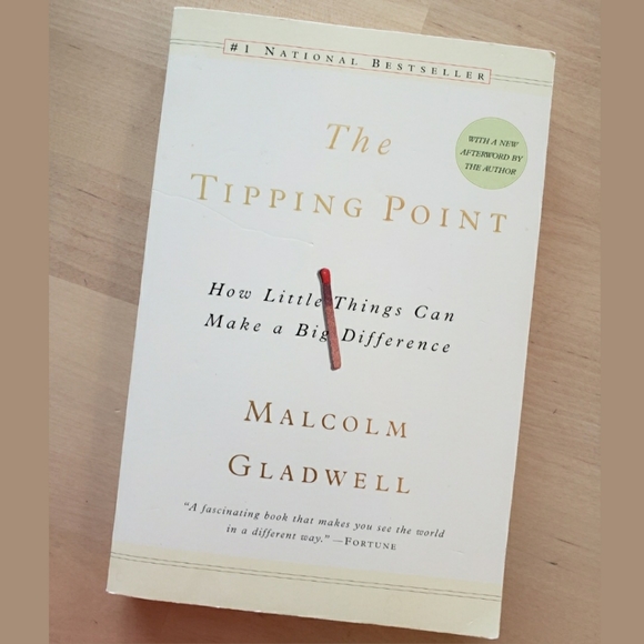 ๐3/25๐ THE TIPPING POINT Book By Malcolm Gladwell - Picture 1 of 4
